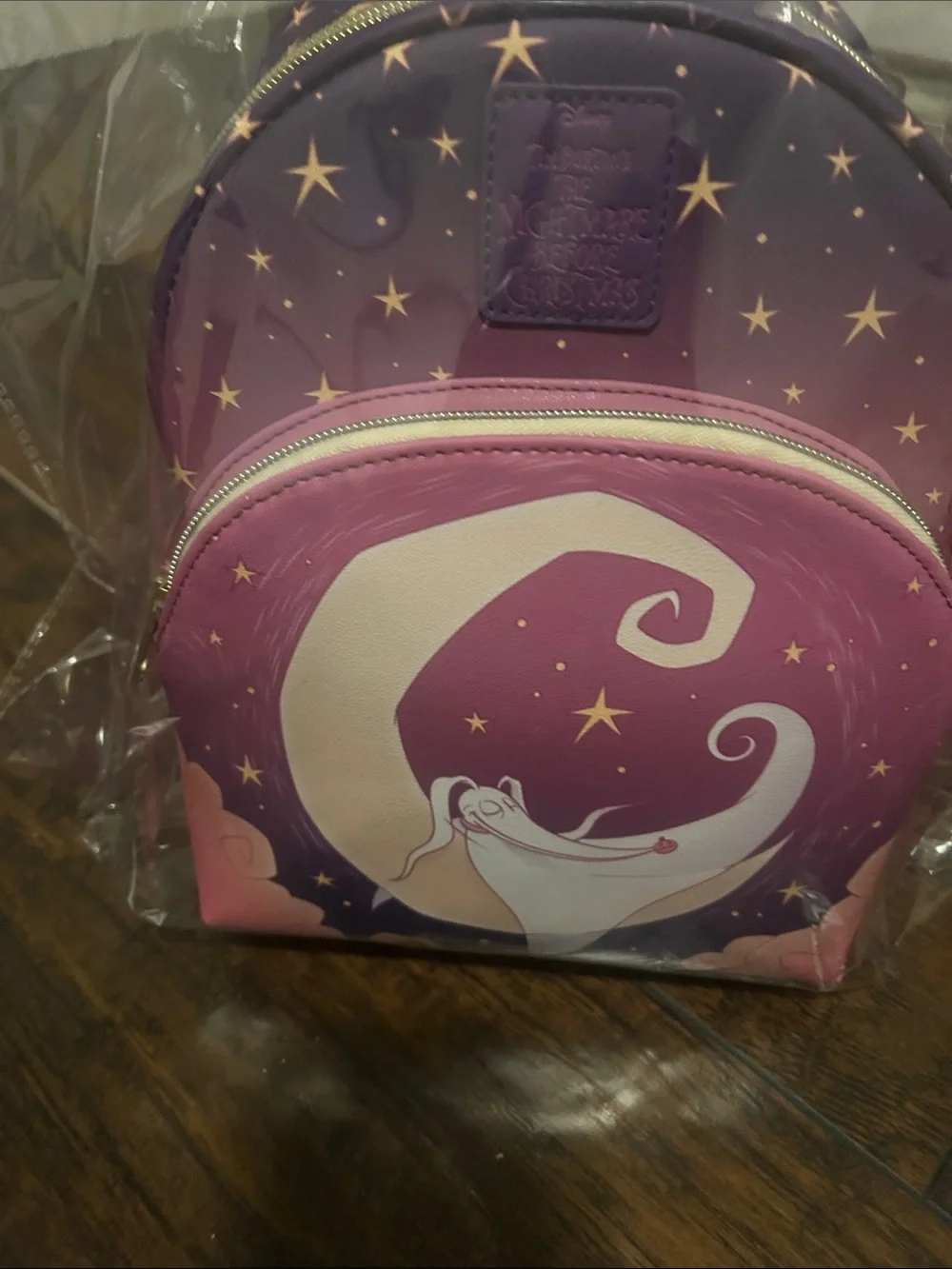 Disney Purple and Pink The Nightmare Before Christmas Mini Backpack